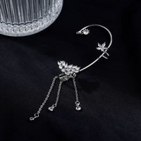 Aurora Butterfly Tassel Earrings