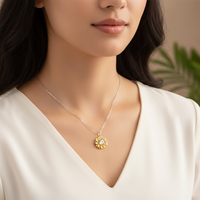 Sunflower Necklace