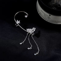 Aurora Butterfly Tassel Earrings