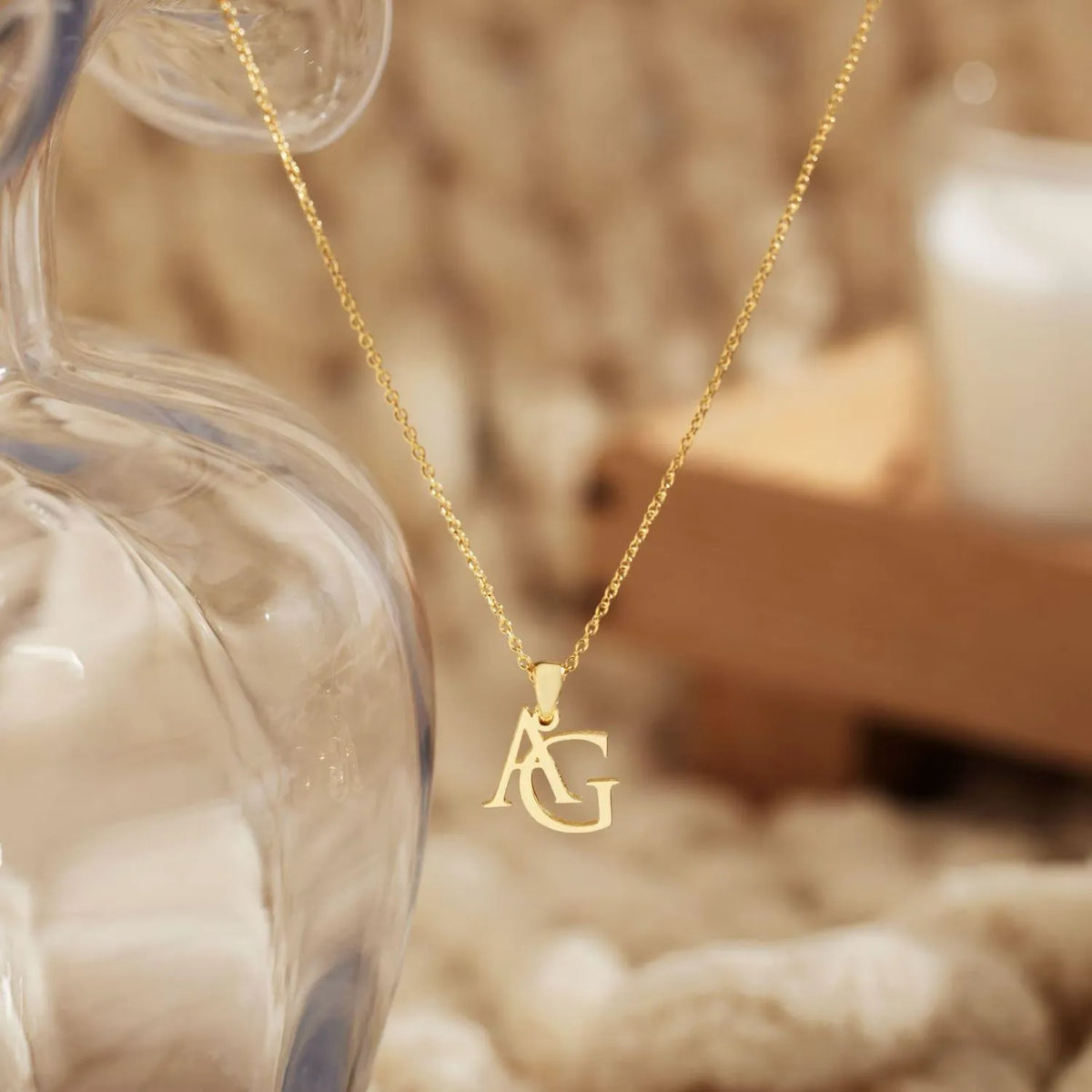 MAELYN I Personalized Initials Necklace