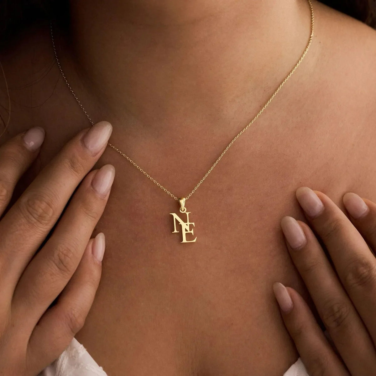 MAELYN I Personalized Initials Necklace