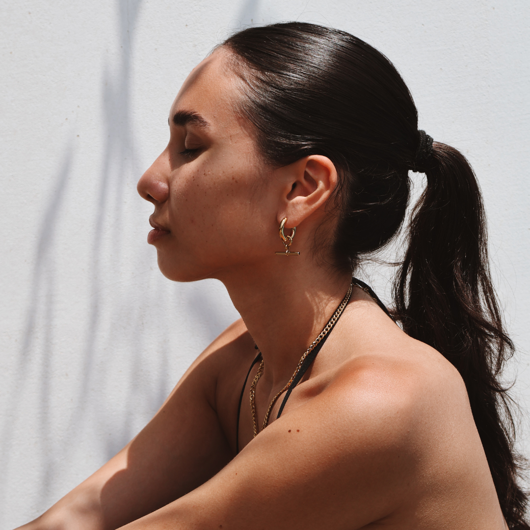 Sleek Bar Hoops