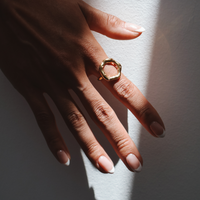 Adjustable Elegant Circle Ring