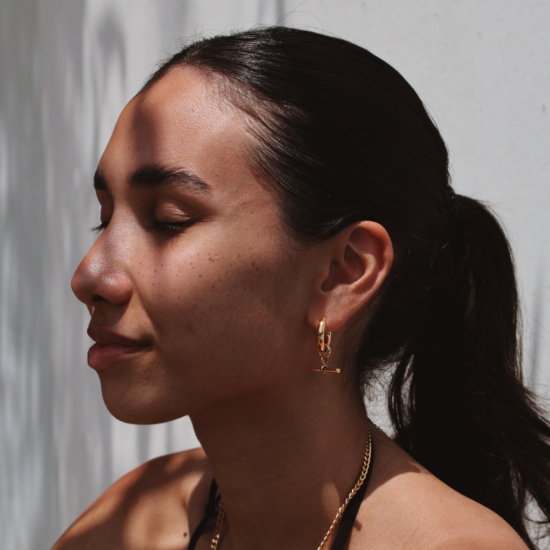 Sleek Bar Hoops