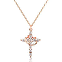 The Cross Crown Necklace