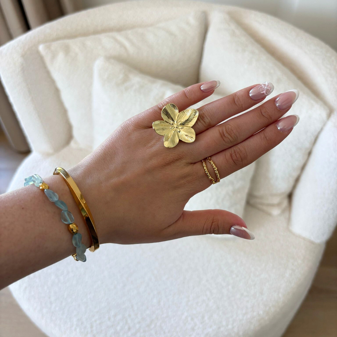 Adjustable Blossom Ring