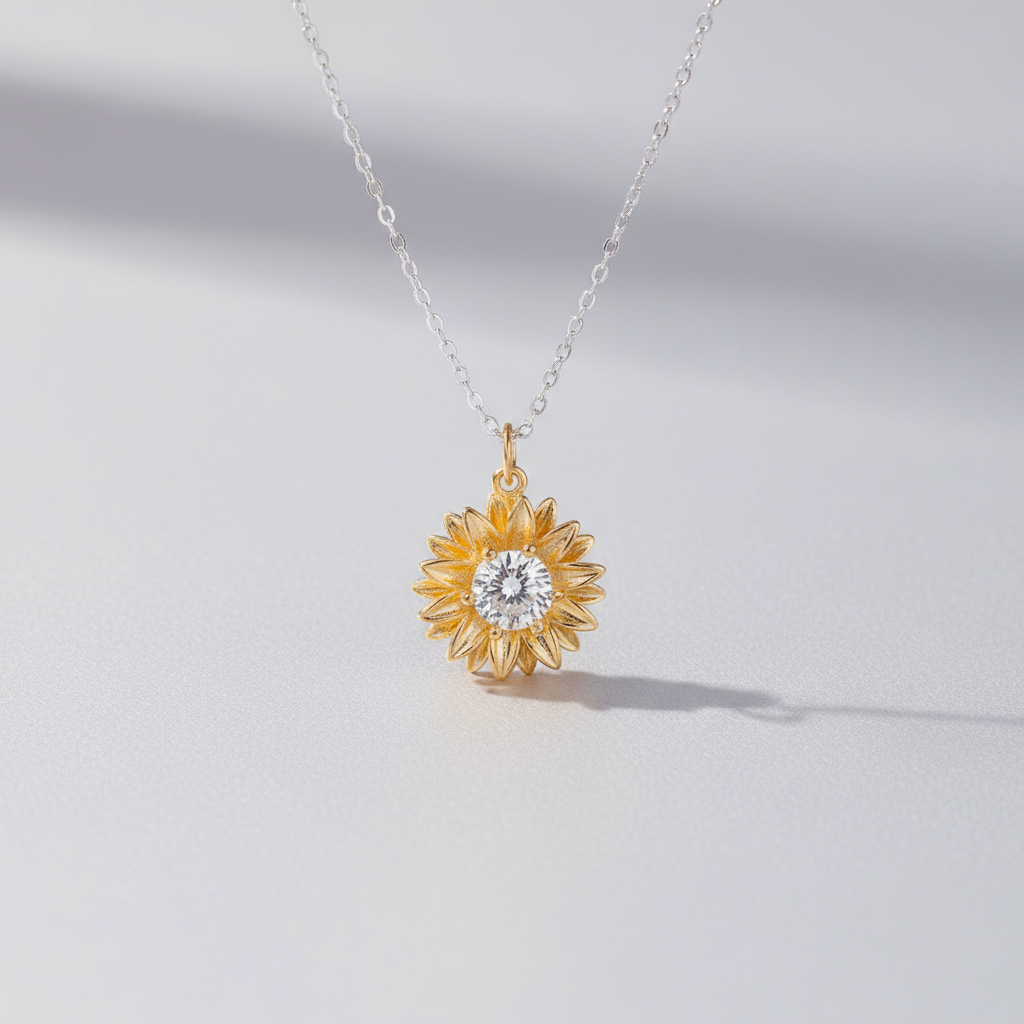 Sunflower Necklace