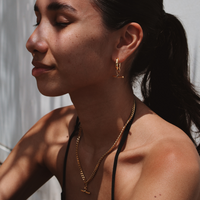 Sleek Bar Hoops