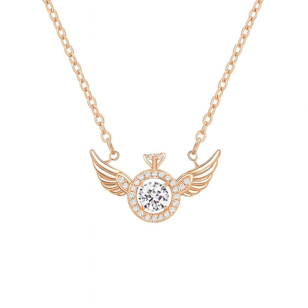 Celeste Angel Wings Necklace