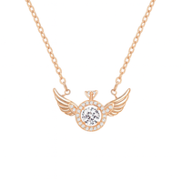 Celeste Angel Wings Necklace
