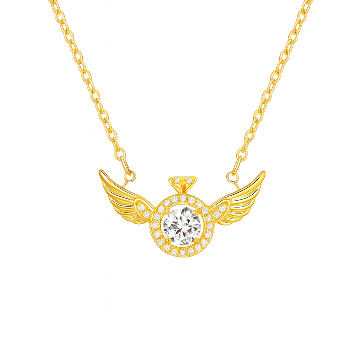 Celeste Angel Wings Necklace