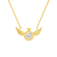 Celeste Angel Wings Necklace