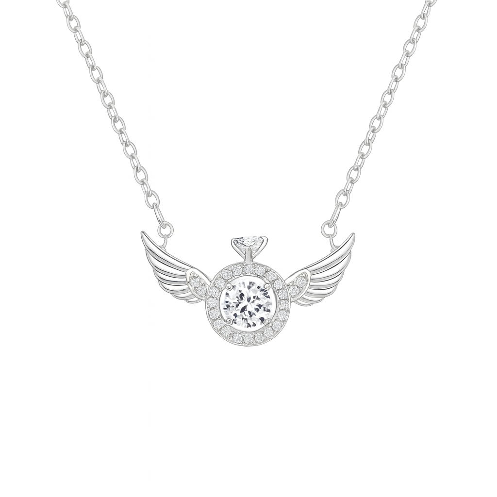 Celeste Angel Wings Necklace