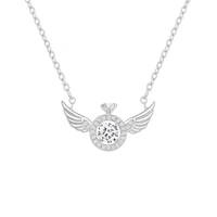 Celeste Angel Wings Necklace