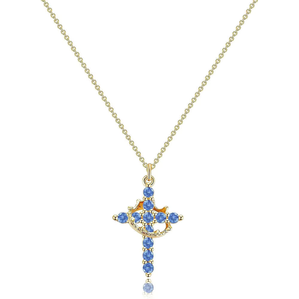 The Cross Crown Necklace