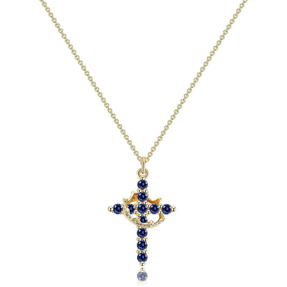 The Cross Crown Necklace