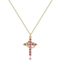 The Cross Crown Necklace