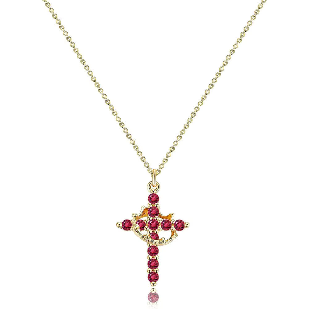 The Cross Crown Necklace