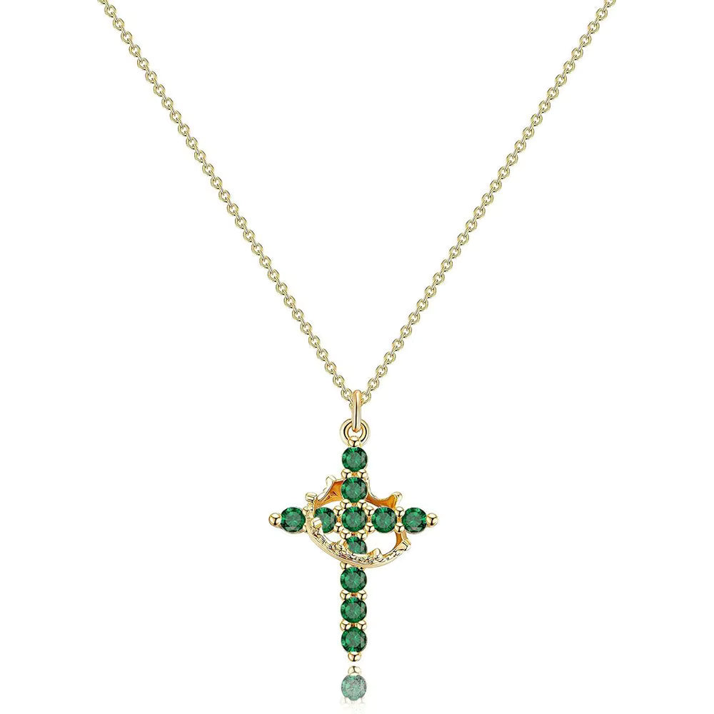 The Cross Crown Necklace