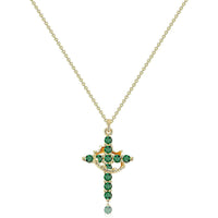 The Cross Crown Necklace