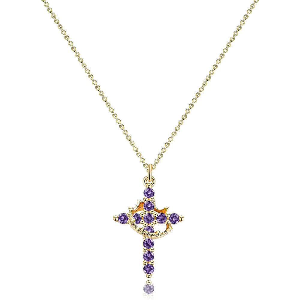 The Cross Crown Necklace