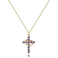 The Cross Crown Necklace