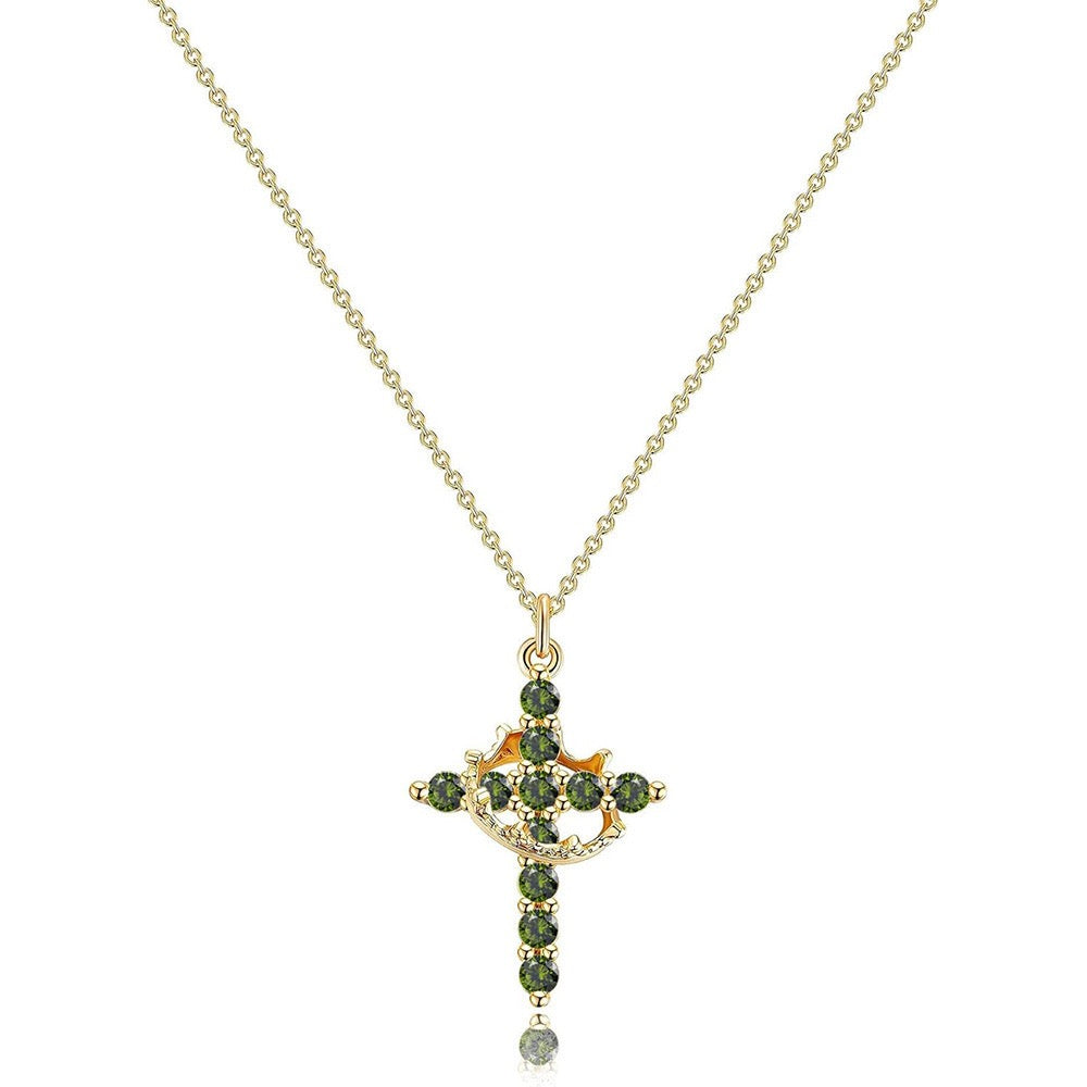 The Cross Crown Necklace