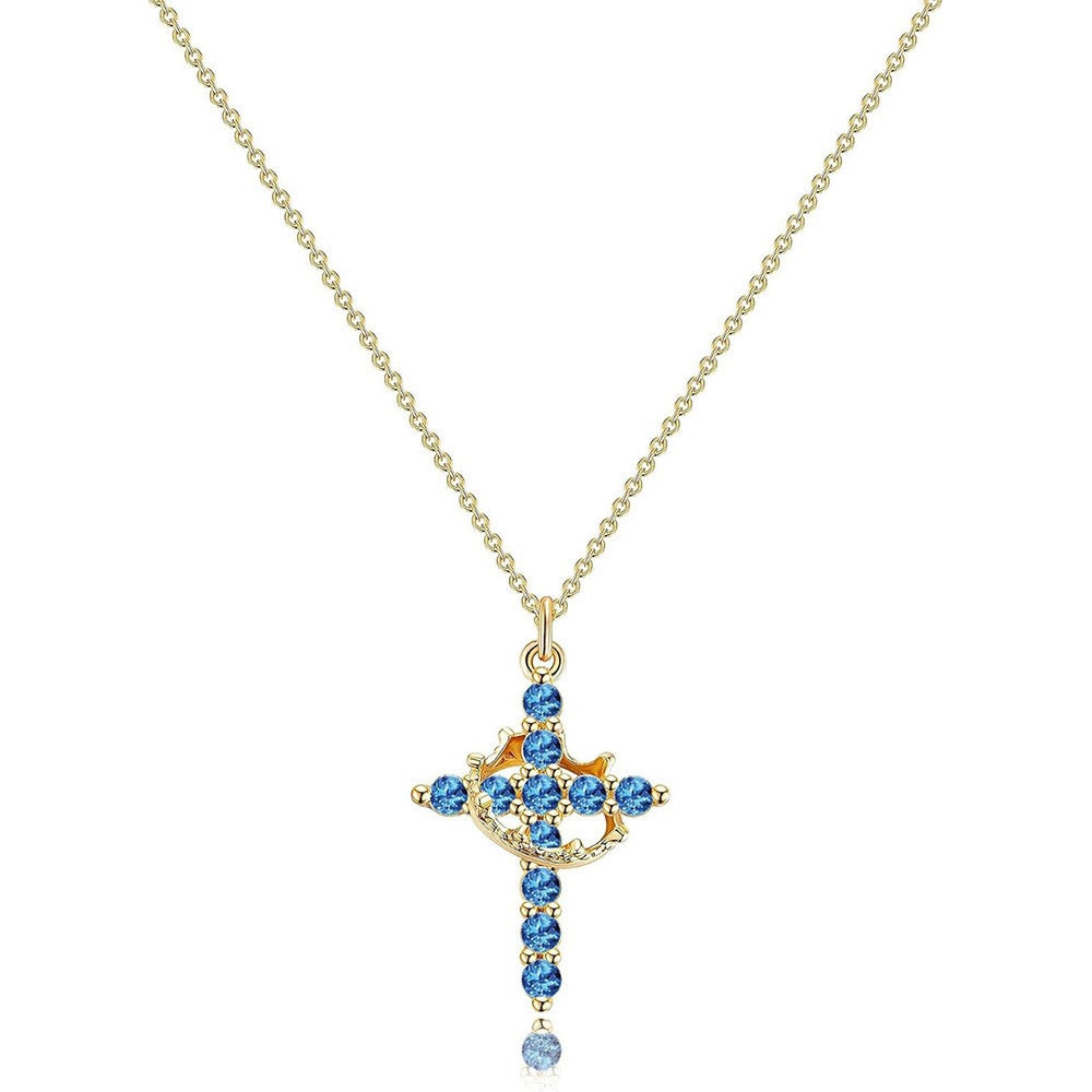 The Cross Crown Necklace