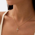 The Cross Crown Necklace
