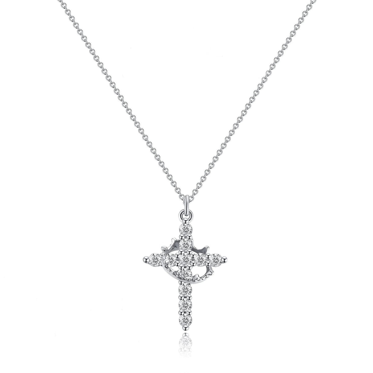 The Cross Crown Necklace