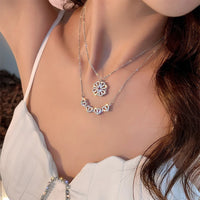 Four-leaf Clovers Pendant Necklace