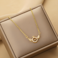Celeste Angel Wings Necklace