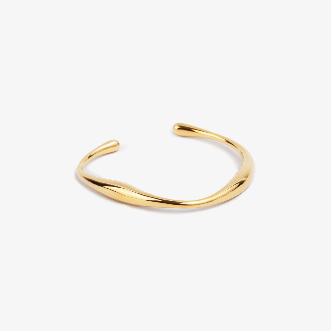 Thin Curved Bangle