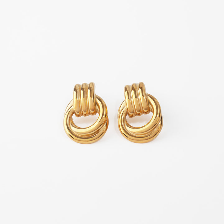 Double Loop Earrings