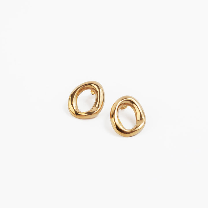 Elegant Oval Earrings