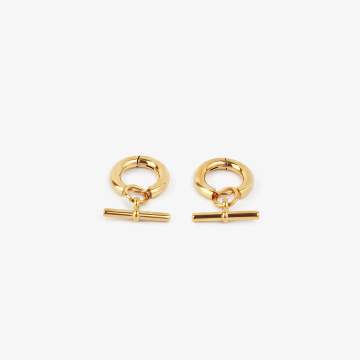Sleek Bar Hoops