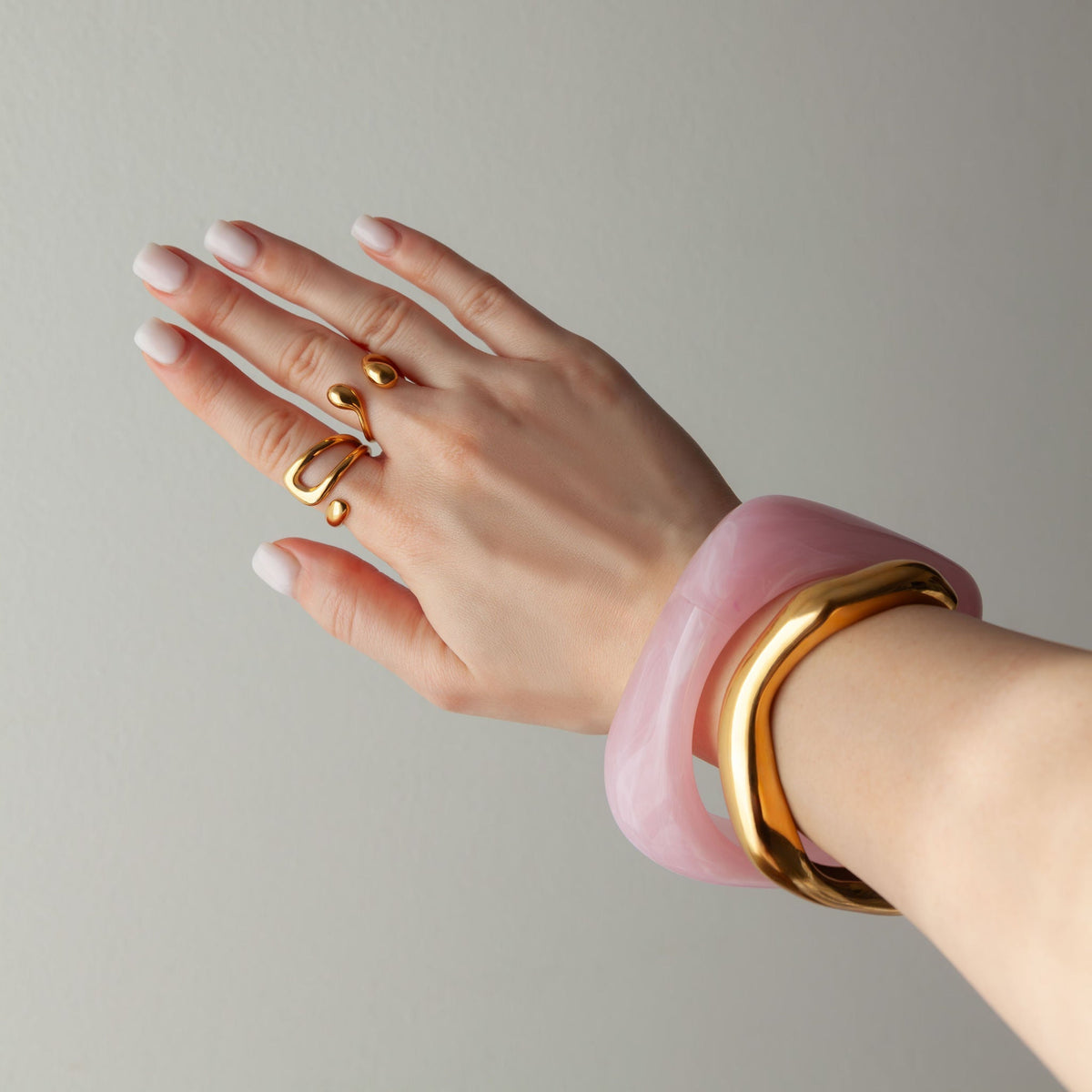Adjustable Double Drop Ring