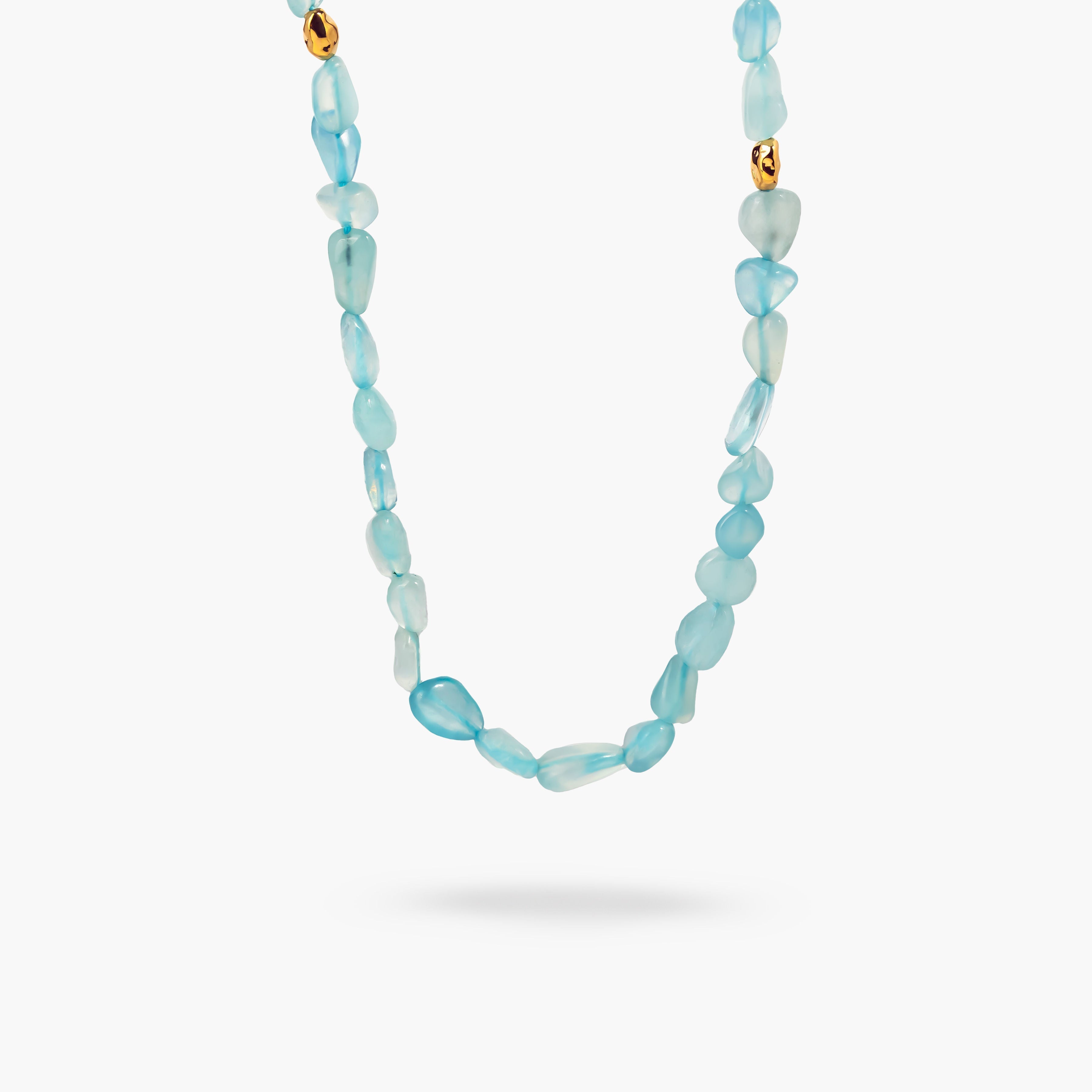 Blue Pearl Necklace
