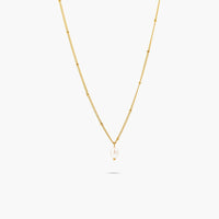 Beaded Pearl Necklace