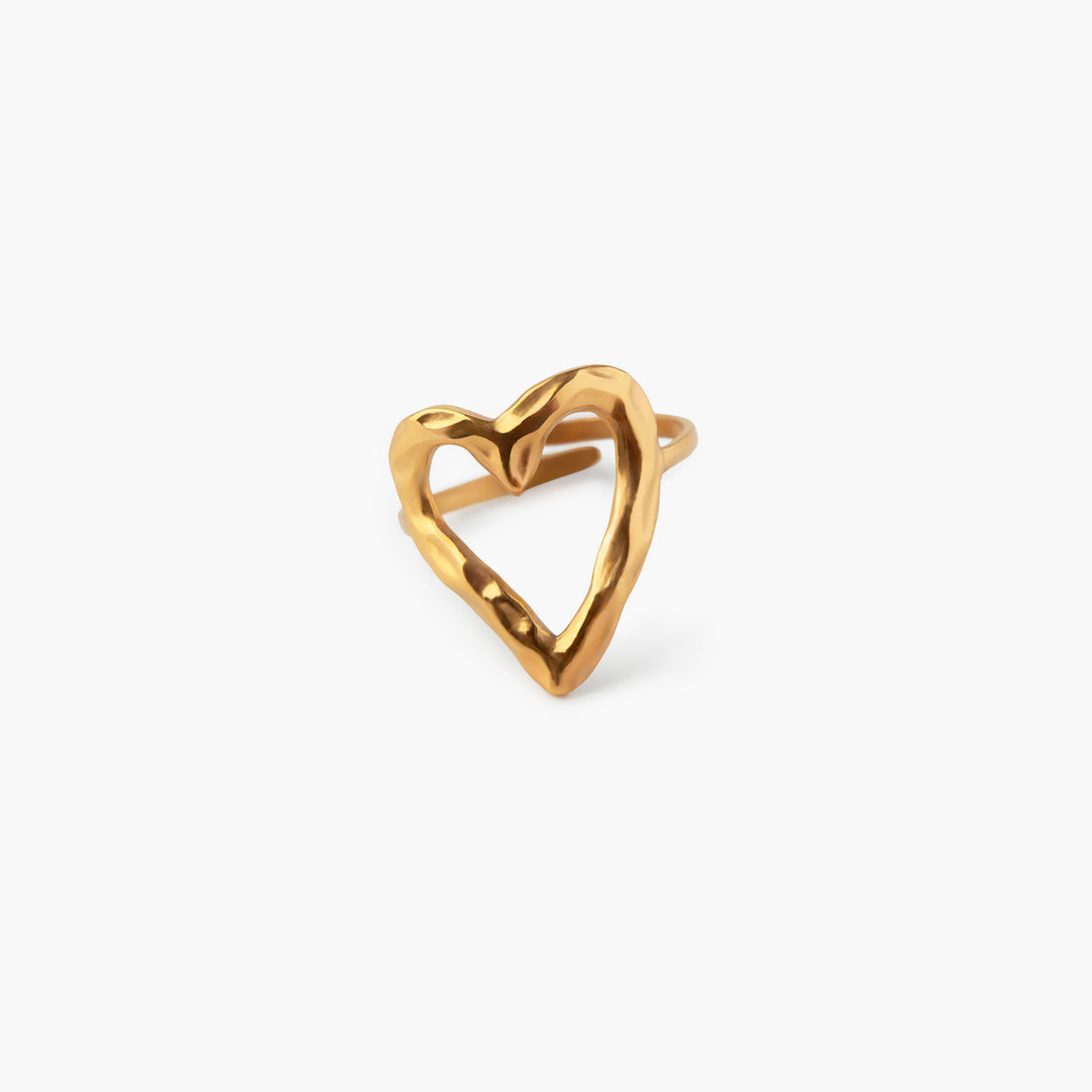 Adjustable Heart Ring