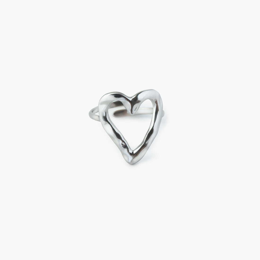 Adjustable Heart Ring